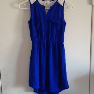 Girls Royal Blue Dress